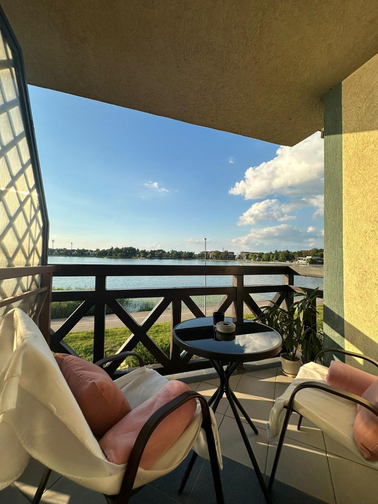 Chillout U Oli Apartament Nad Samym Jeziorem Ostróda Exterior foto